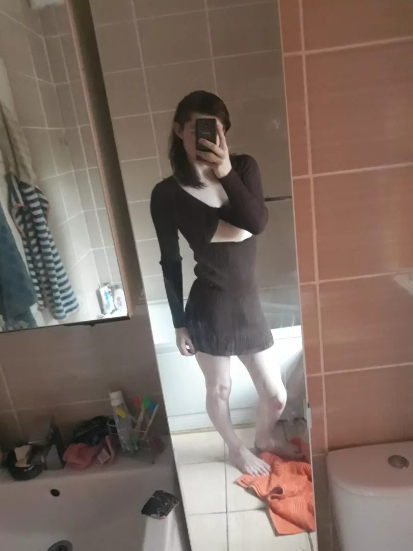 New dress I got from my sister, IDK about the colour but apart from that I love it. what do you guys think? posted by YFNS47
