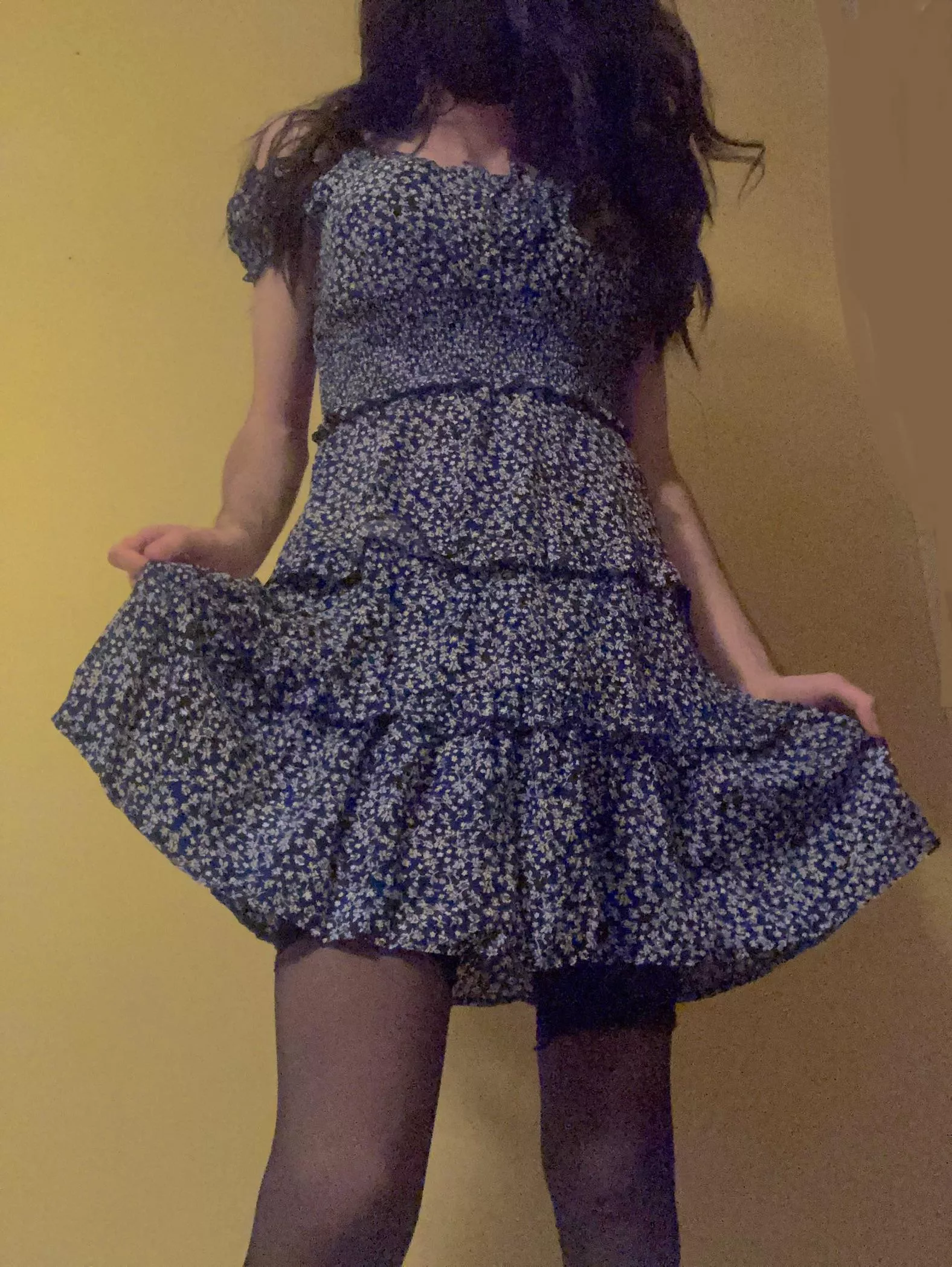 New dress. What do you think? I know I need to work on my poses posted by KnightedMonkey