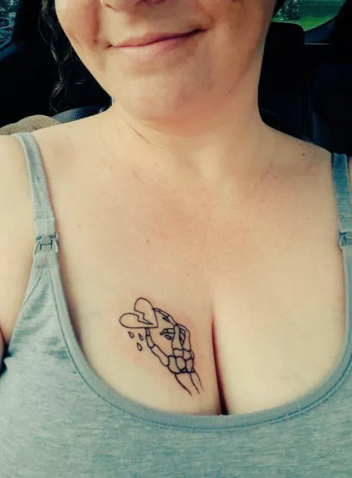 new ink for Friday the 13th! by midwestmilfbbw1