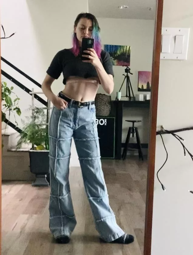 New jeans! posted by CuriousCatieCat