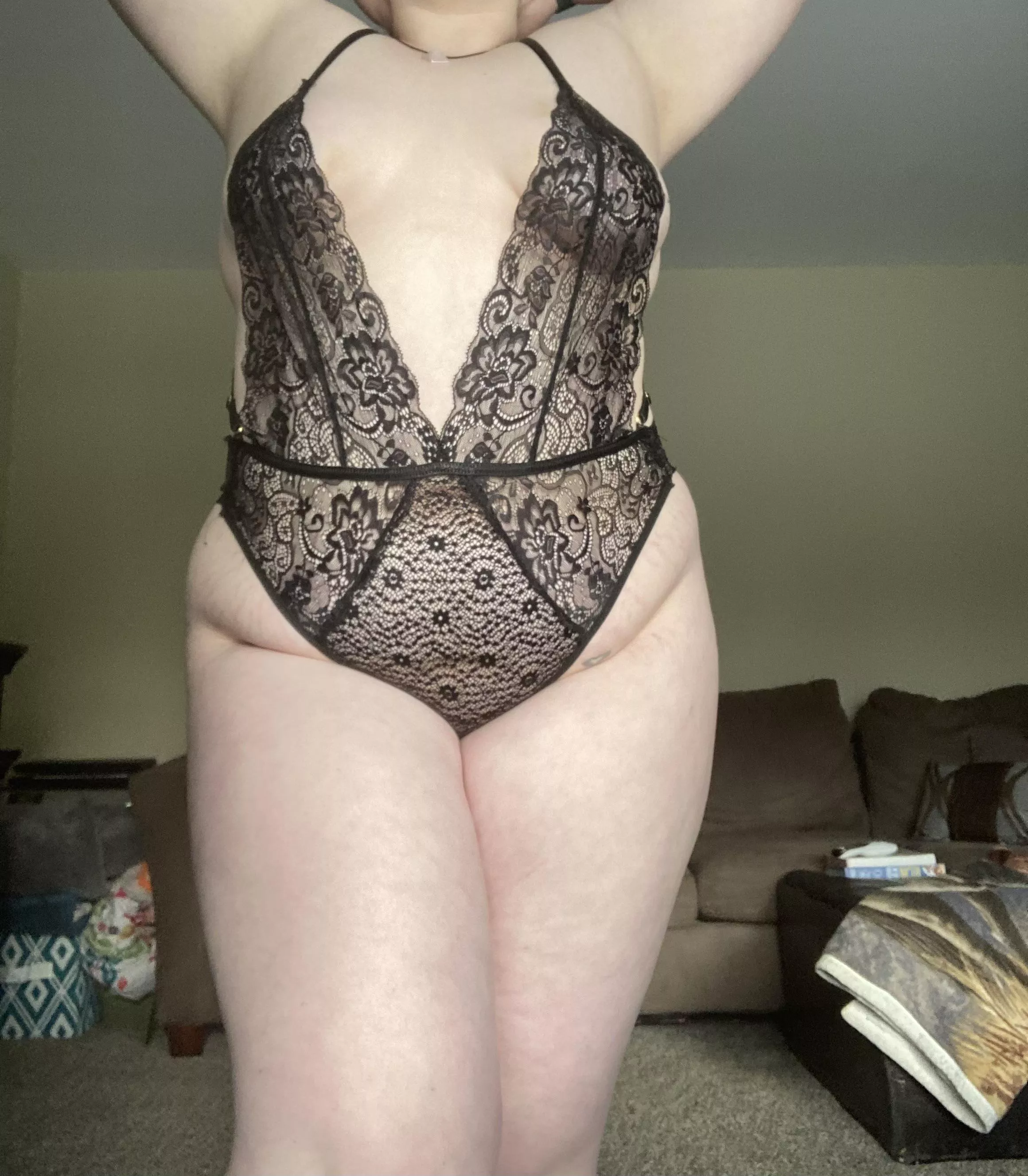 New lacy body suit! posted by Curlygirly717