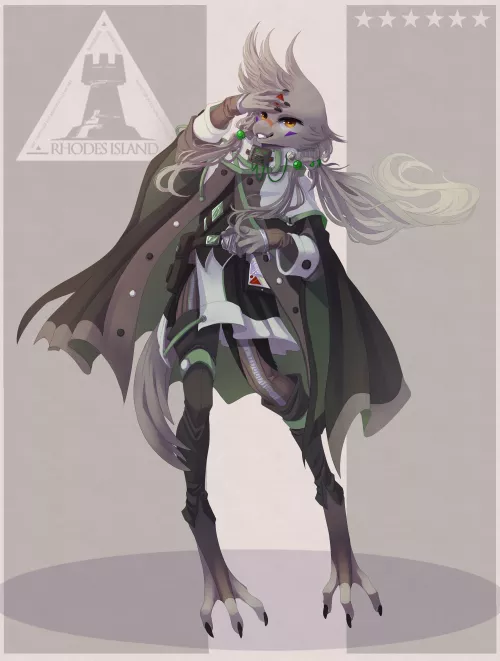 New operator just dropped, commission for Kareesbhareska on twitter (art by me, @/ayleendeer) by Ayleendeer