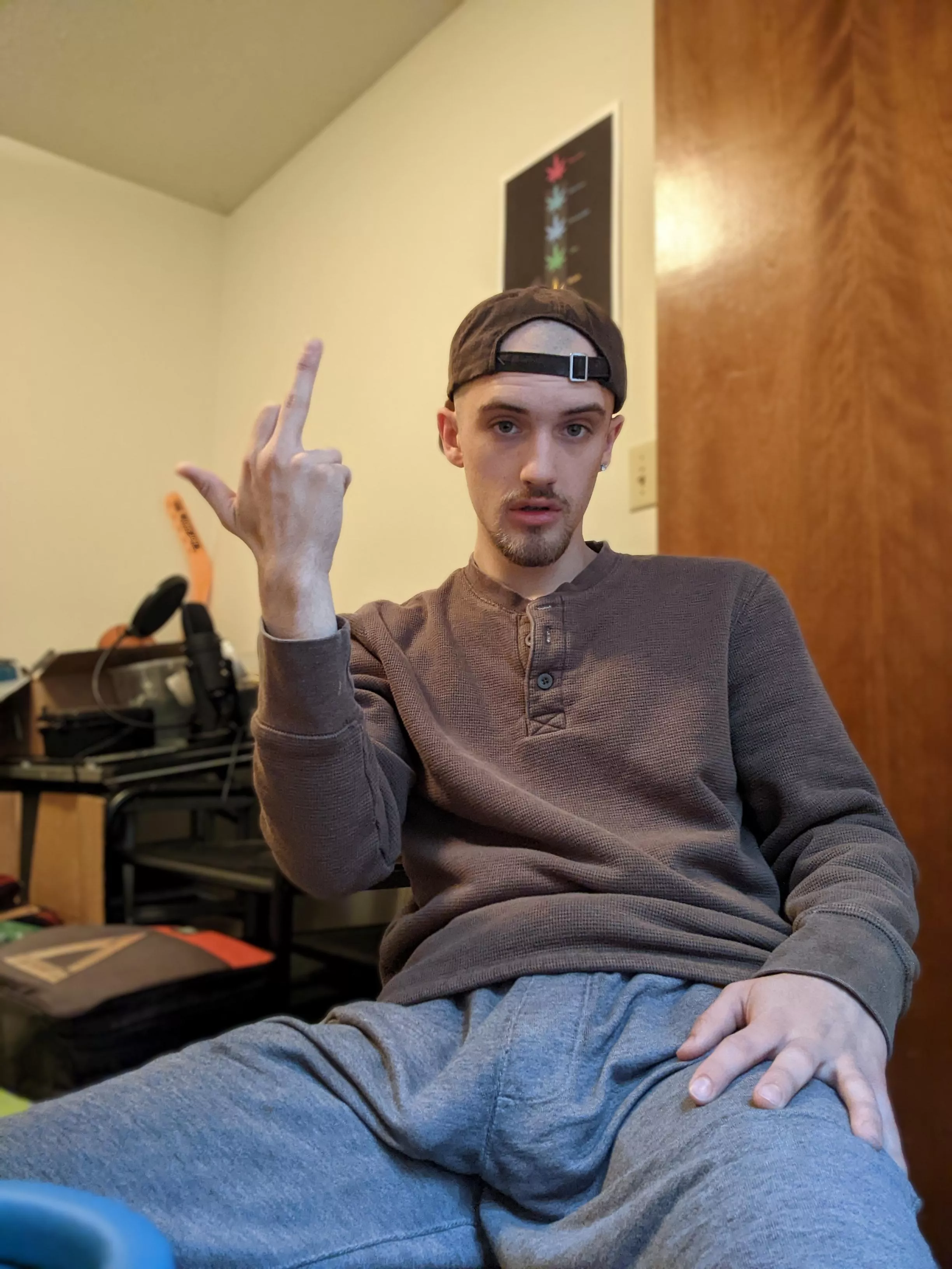 new pic for my tinder 😝 whos swiping right posted by droppedmyson