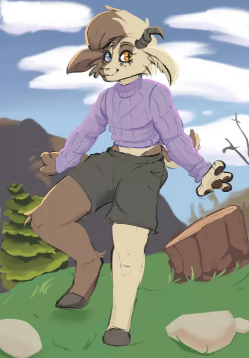 New sona :DDD [OC] by pebble_pigeon