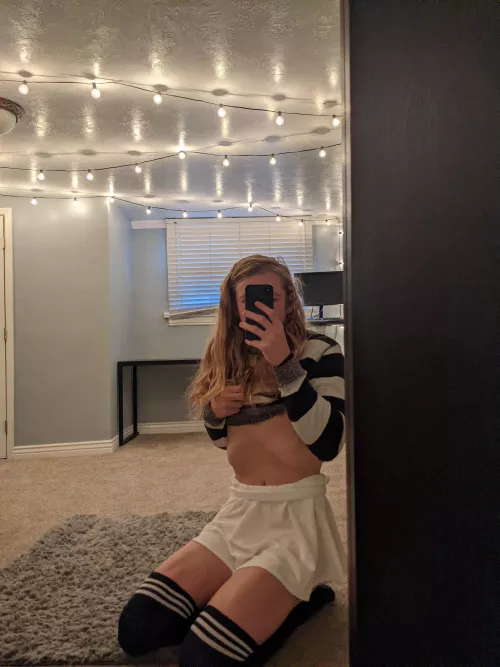 New white skirt = I feel pretty vibes by jayjayfem