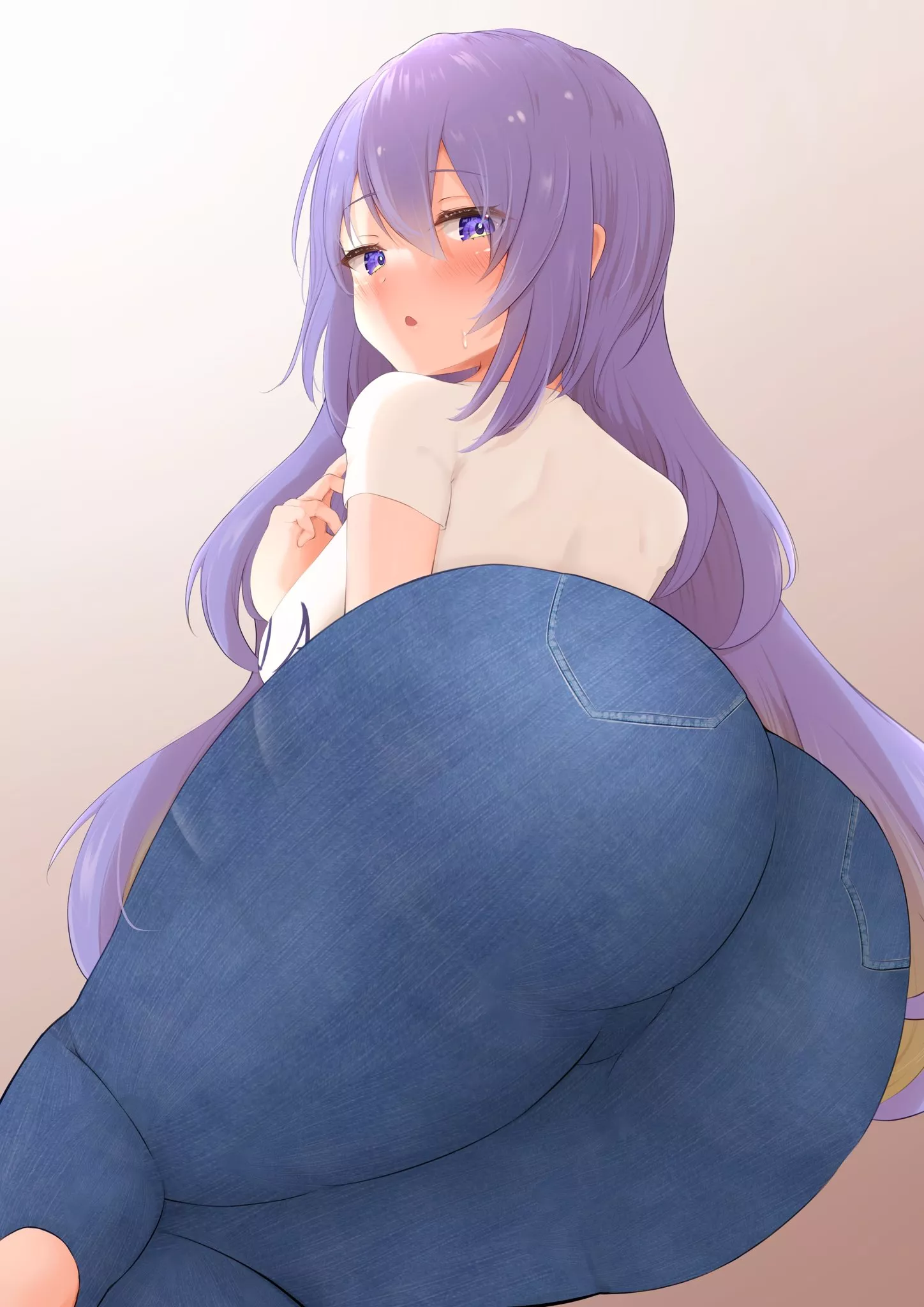 Nice booty jeans posted by KyuShoryu