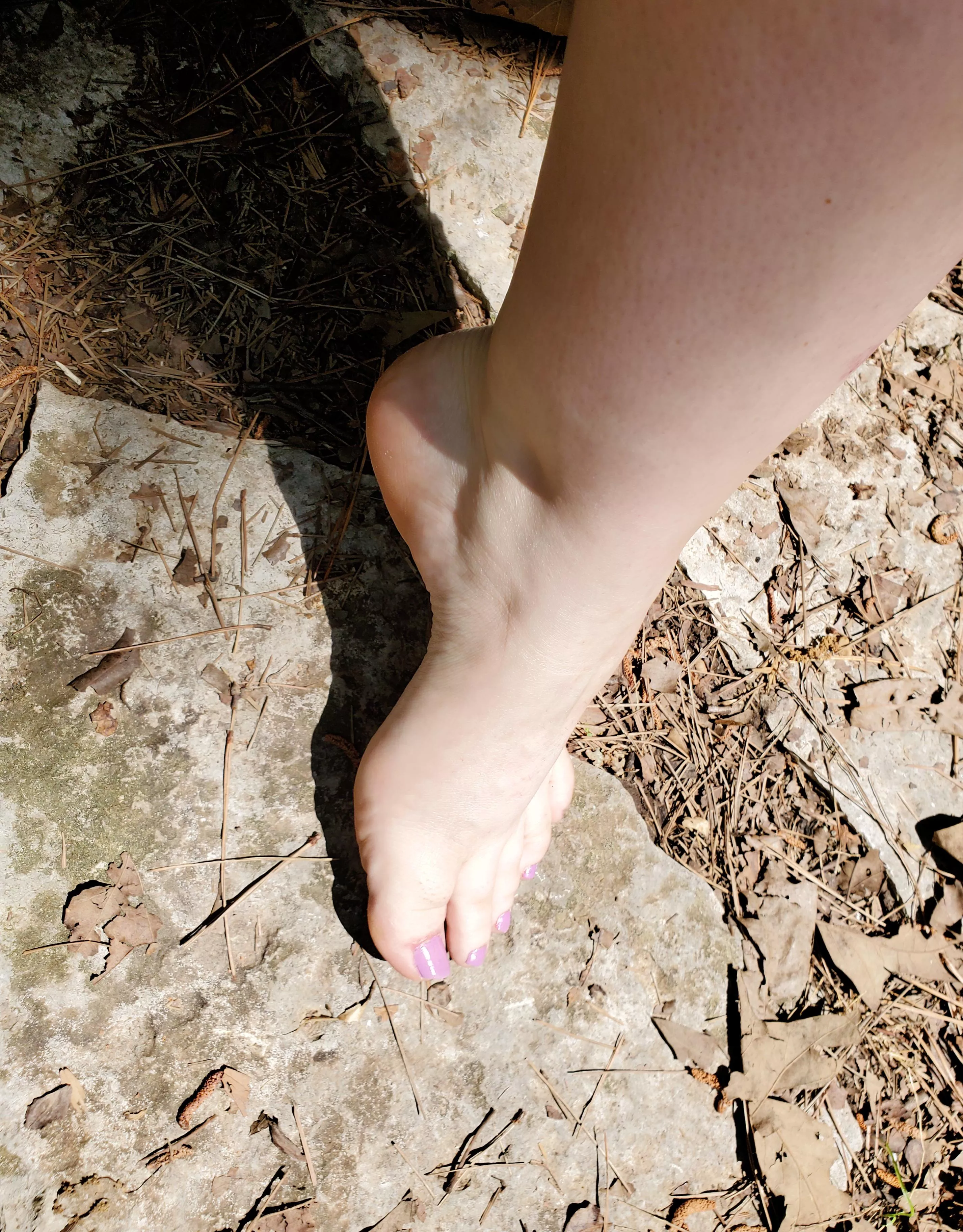 nice day for a walk... posted by Naturallybarefooted