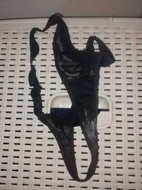 nice pussy creamed thong by Bigwazza12