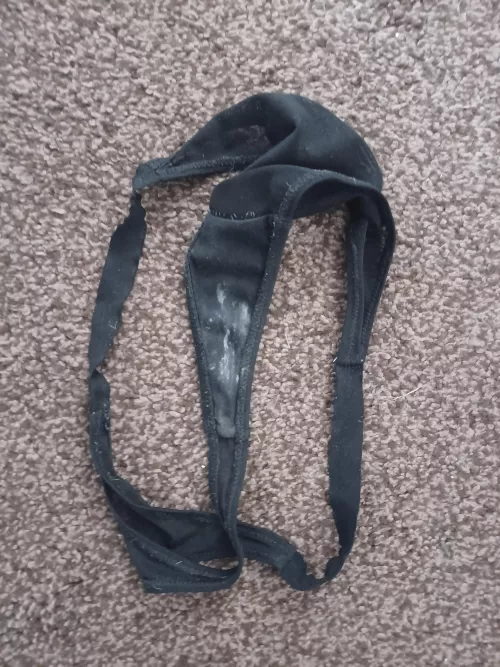 Nice pussy stained thong by Bigwazza12