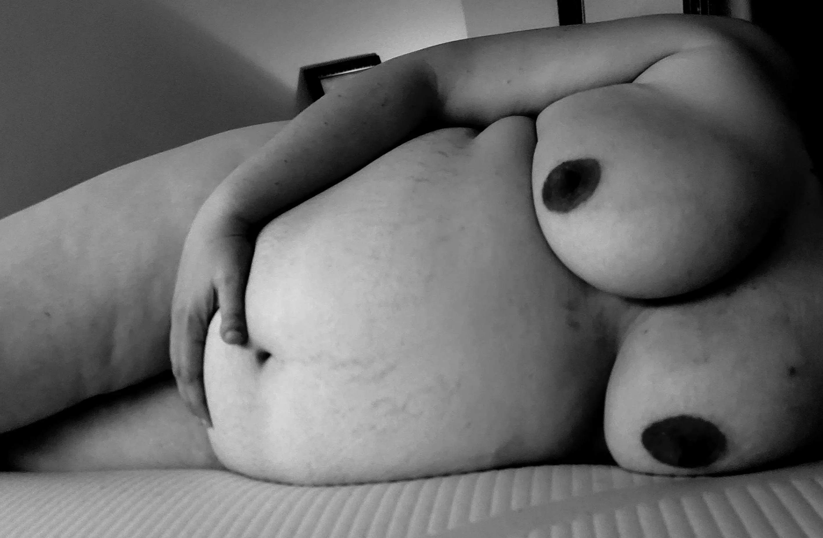 Nicely seeded by our Bull and carefully nurturing the precious seed. #pregnant wife. My long time dream slowly attaining its maturity posted by Due-Welder-8347