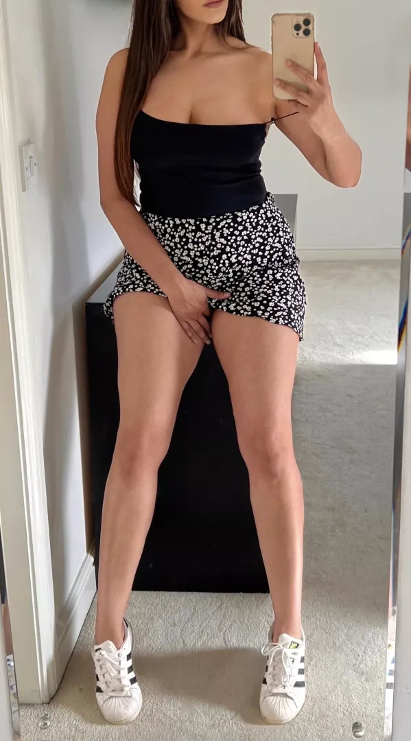 Nicer weather is finally here, I get to wear more revealing outfits...😉 British Punjabi Indian by knightrider69x
