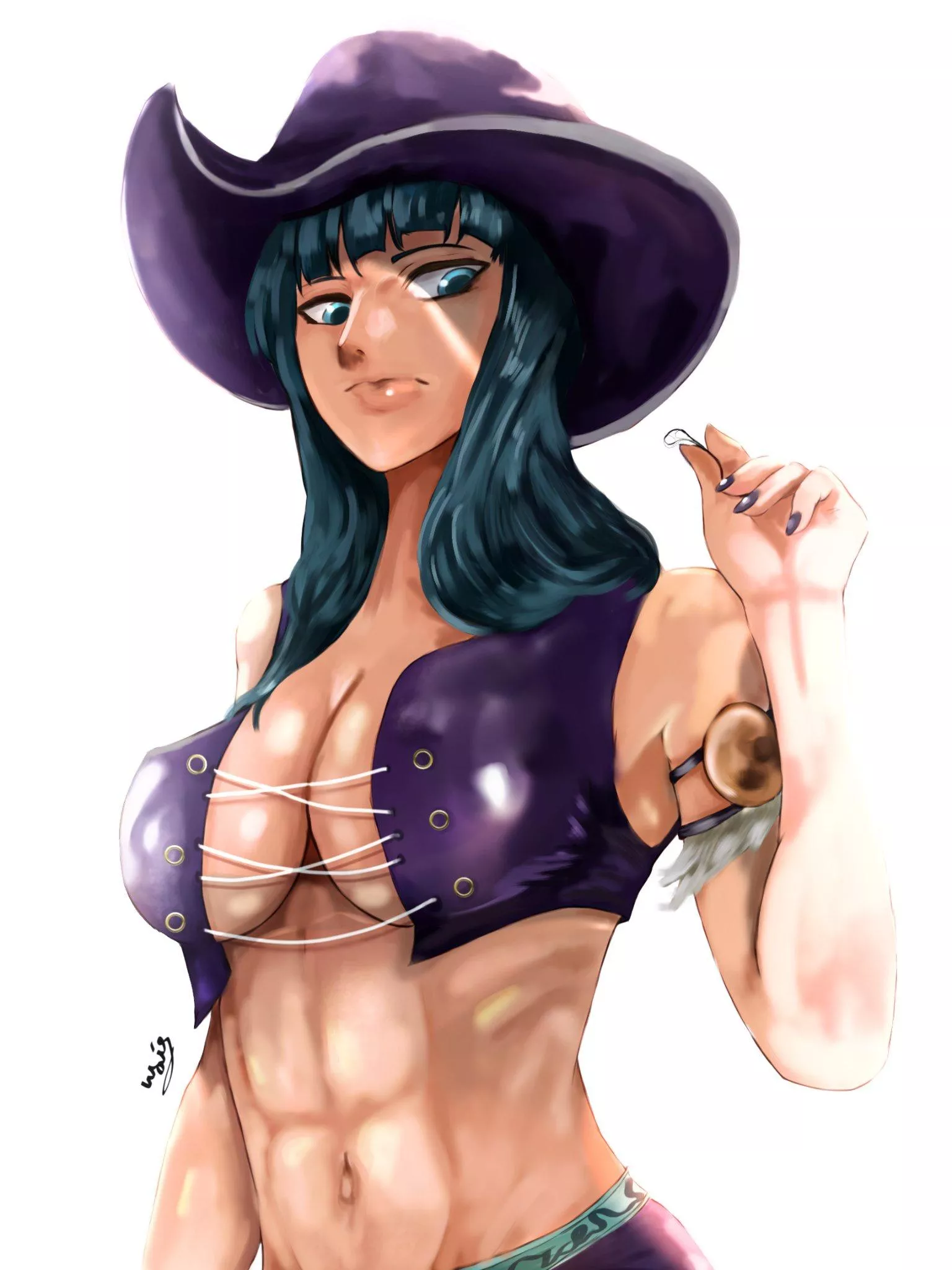 Nico Robin(@Insomniacarts1)[One Piece] posted by TheTMoneyMan