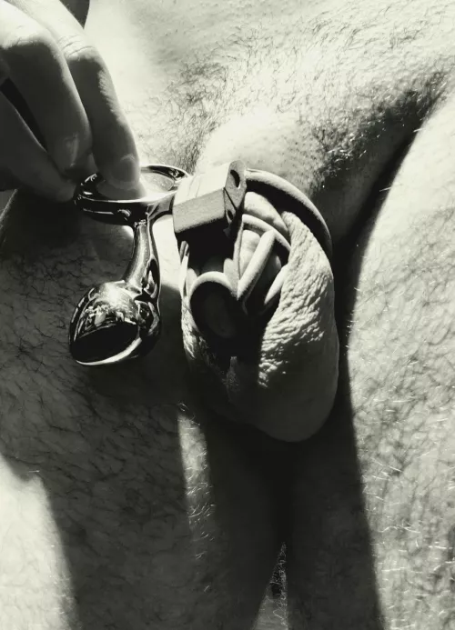 Night 4/9 - My balls are feeling full and this Njoy M plug hits in all the right places. I might leak precum while I'm sleeping. 🥴😊🙈 by pluggedplay