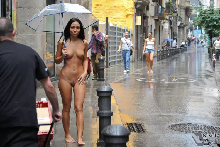 Nikola goes for a walk. Nude. by c_hollander