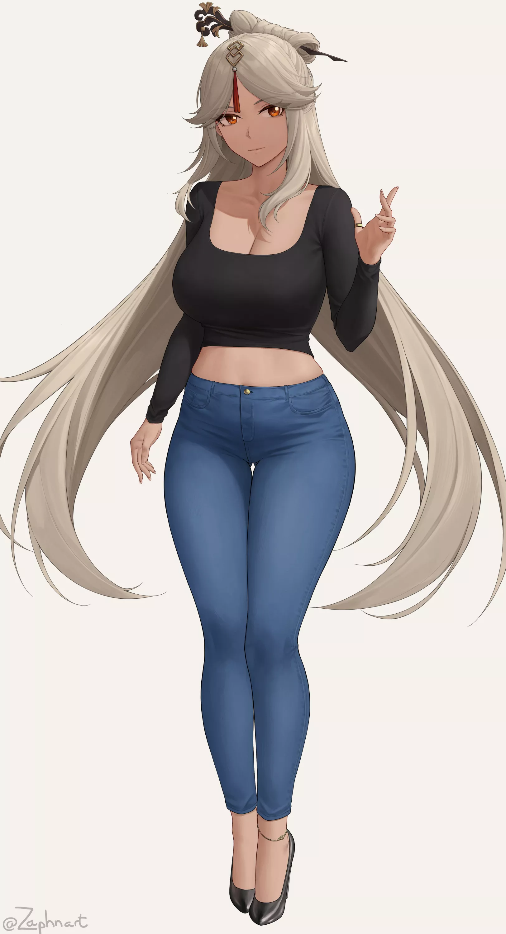 ningguang (genshin impact) posted by Callandor34