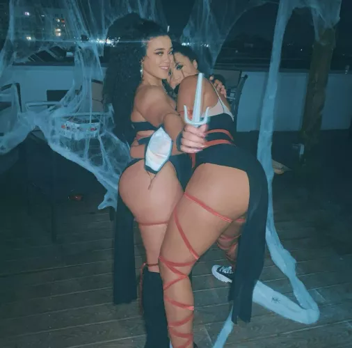 Ninja twins by splashhermes