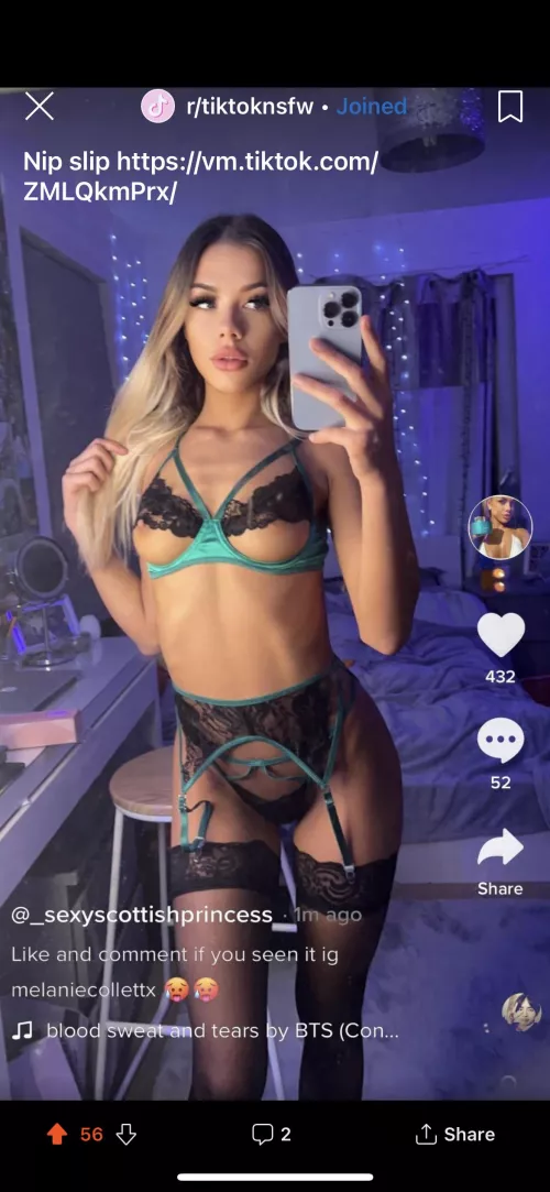 Nip slip by Sexyscottishprincess