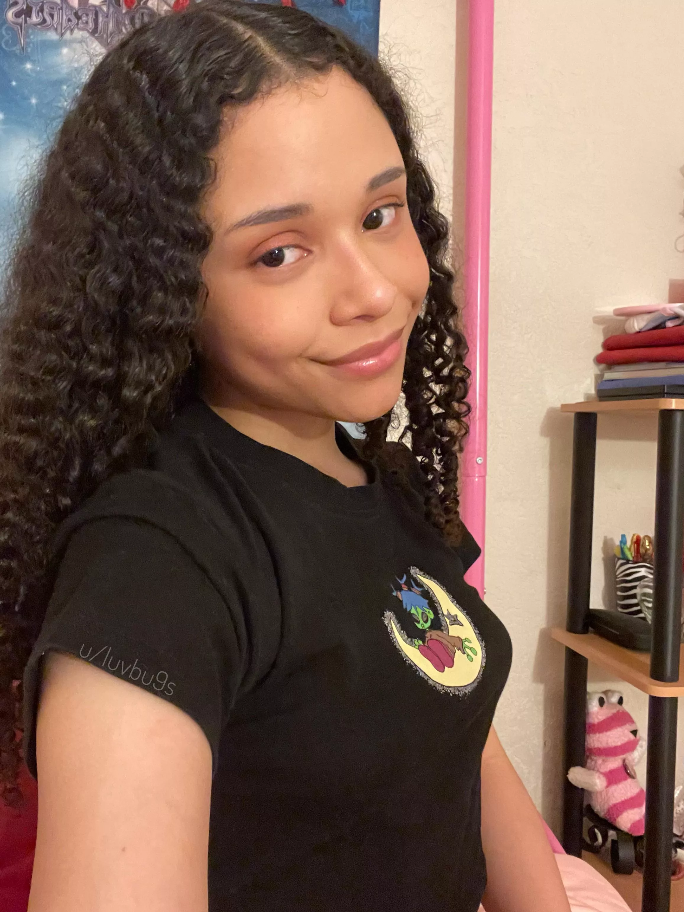 No bra + My fav shirt = Maximum comfort! posted by luvbu9s