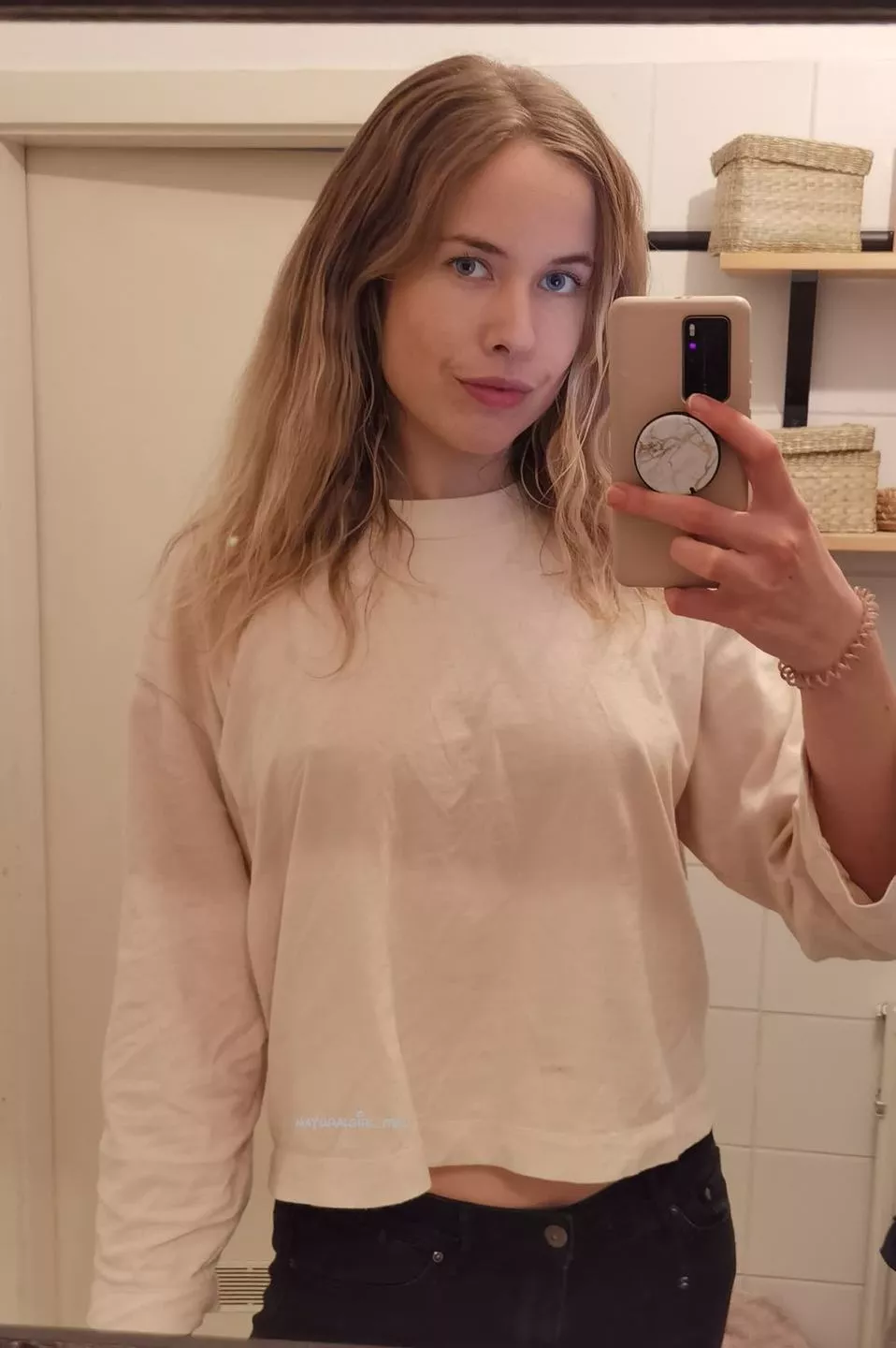 No bra needed in a white shirt posted by naturalgirl_mel