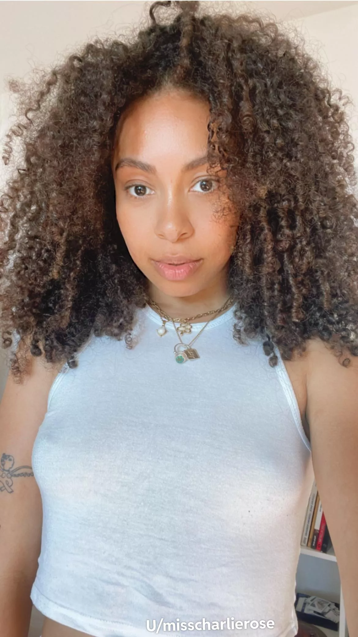 No bra & no make-up. Still cute? posted by Misscharlierose