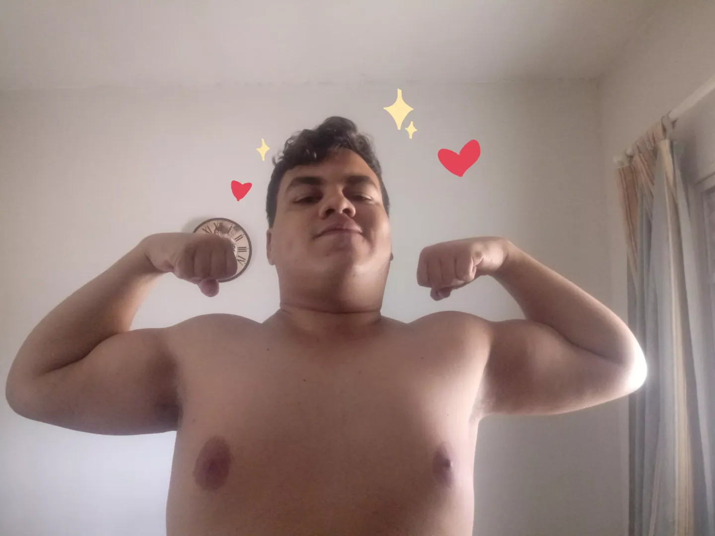 No muscles 😅😅 (and yes, I do art commissions hehe) posted by cubboy21