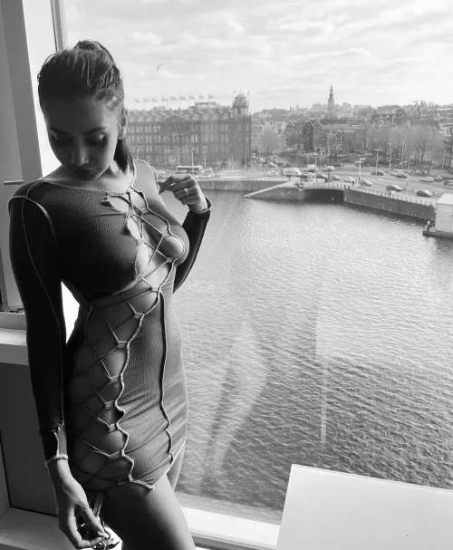 No need for a bra or underwear in Amsterdam. 🇳🇱 by pinkpenguin11