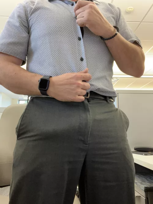 No one is in the office today, looks like I got dressed up for nothing by nakedisastateofmnd