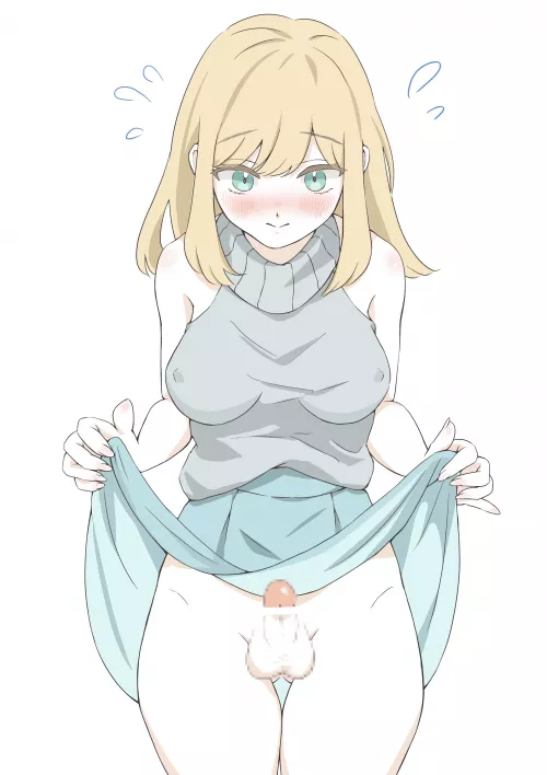 No Panties Skirt Lift (Konnya kuitou ) [Original] by sequence_string