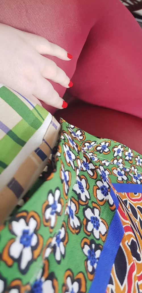 Nobody knows I have no underwear under my tights...! by Feliciadeliciabbw