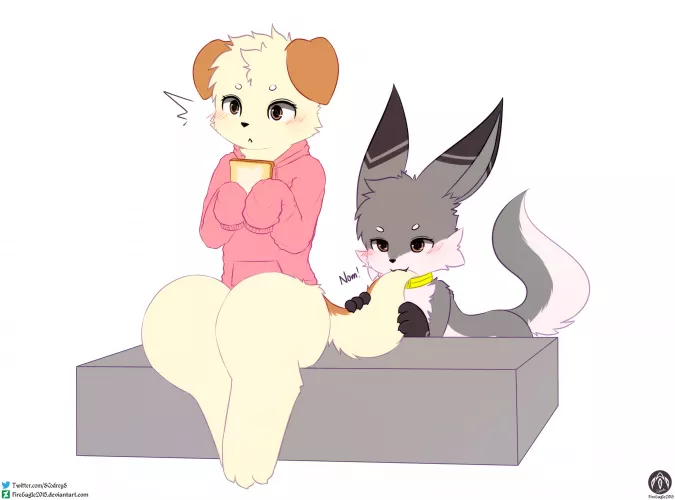 Nom the Goob [Art by me @SCodreyS on Twitter] by FireEagle2015