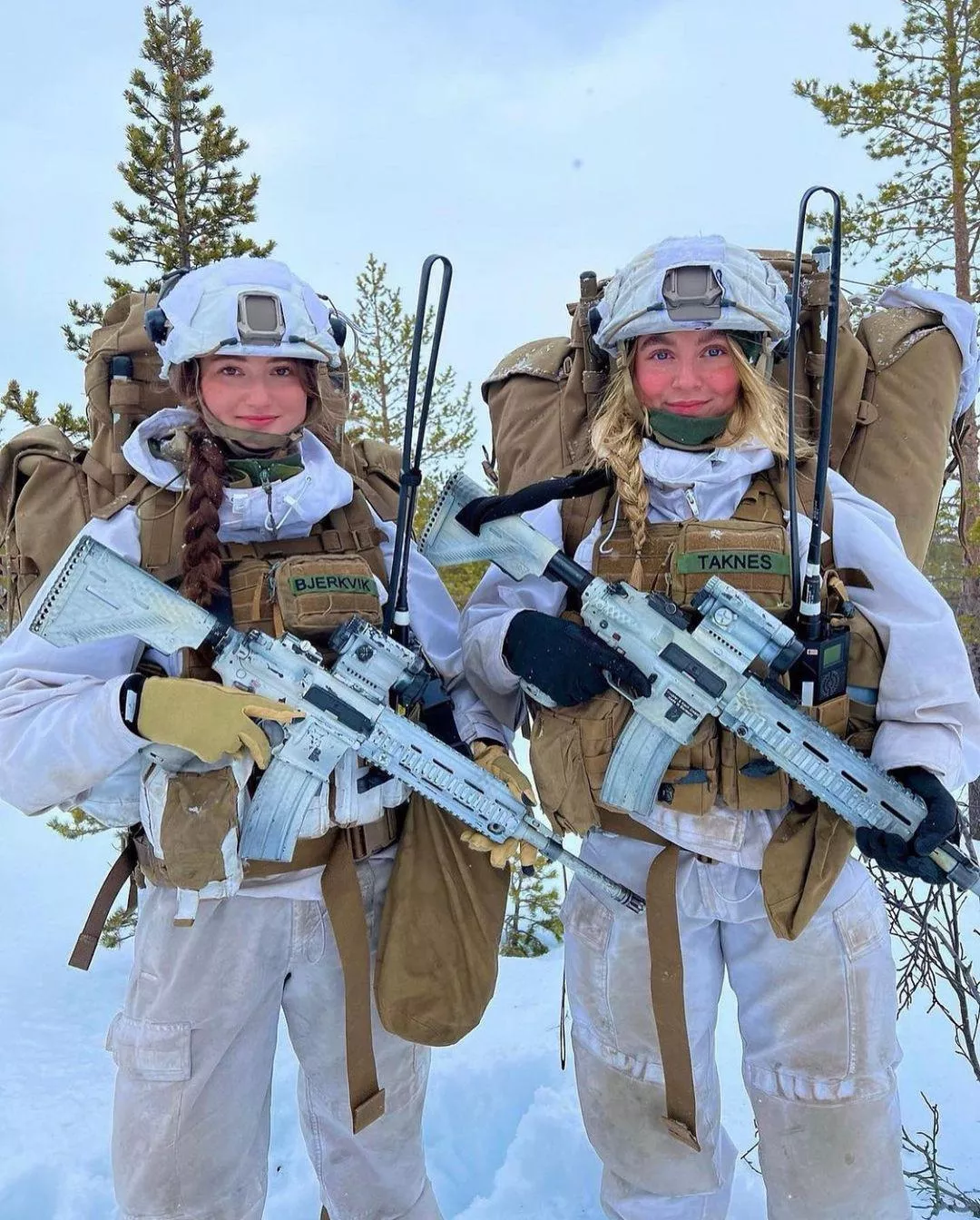 Norwegian Conscripts at the Russian Border posted by genehil