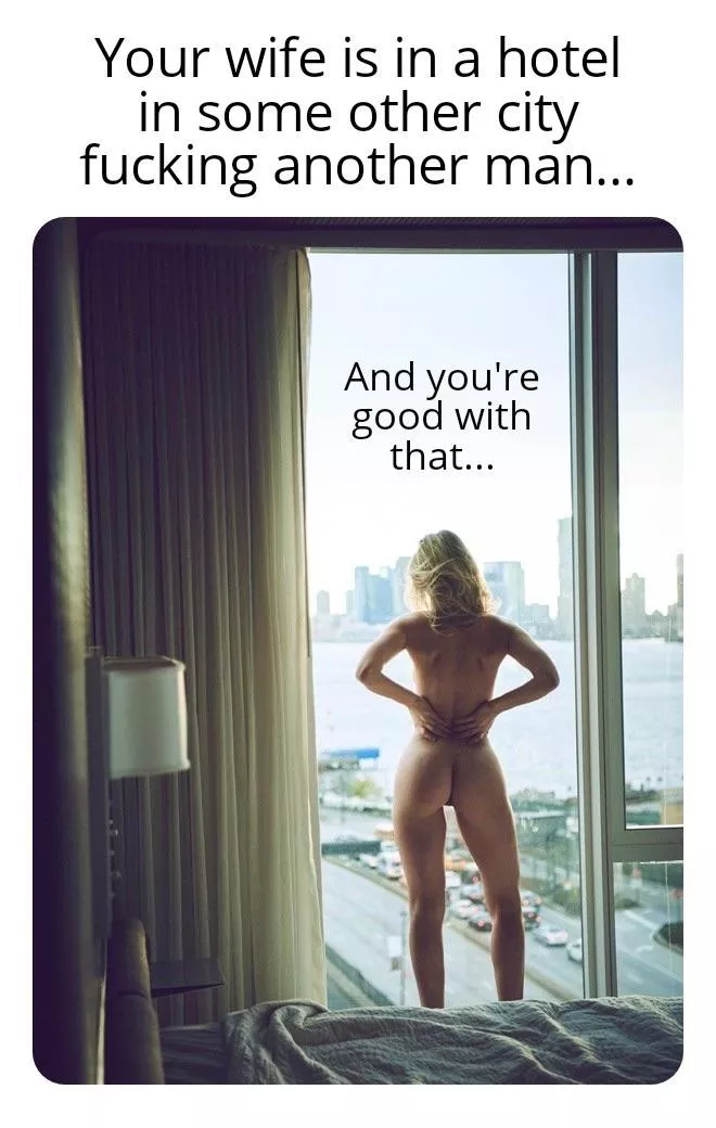 Not a pic of my wife, but this has definitely happened! posted by neilandbobby