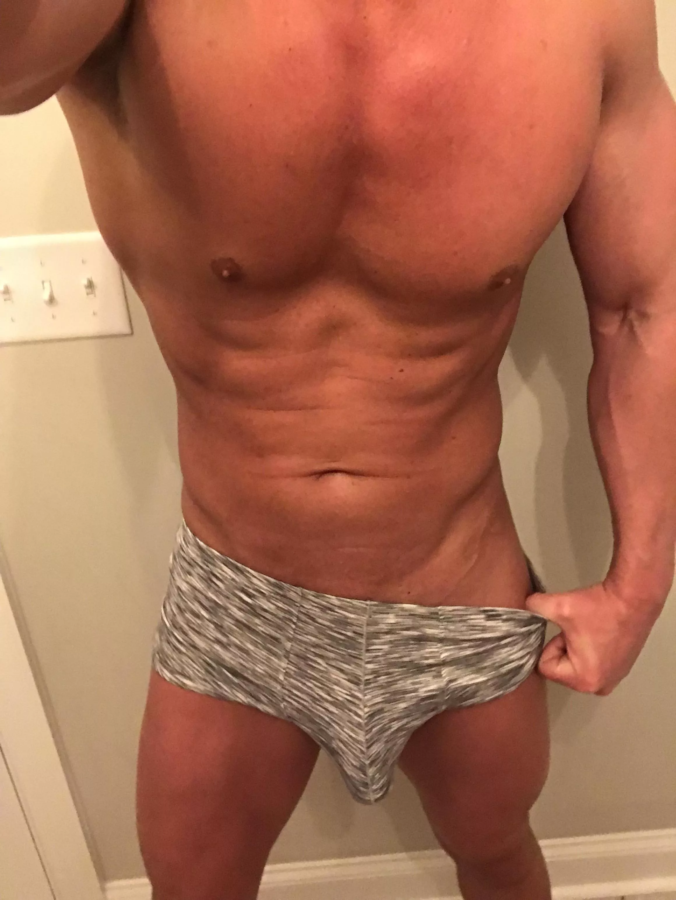 Not as see thru as the sheer ones but they create a nice outline. posted by swtexrex