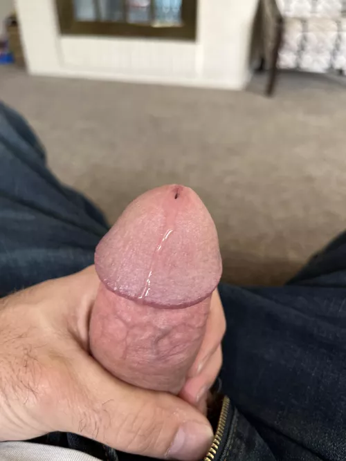 Not even fully hard yet! by drummerguyohio