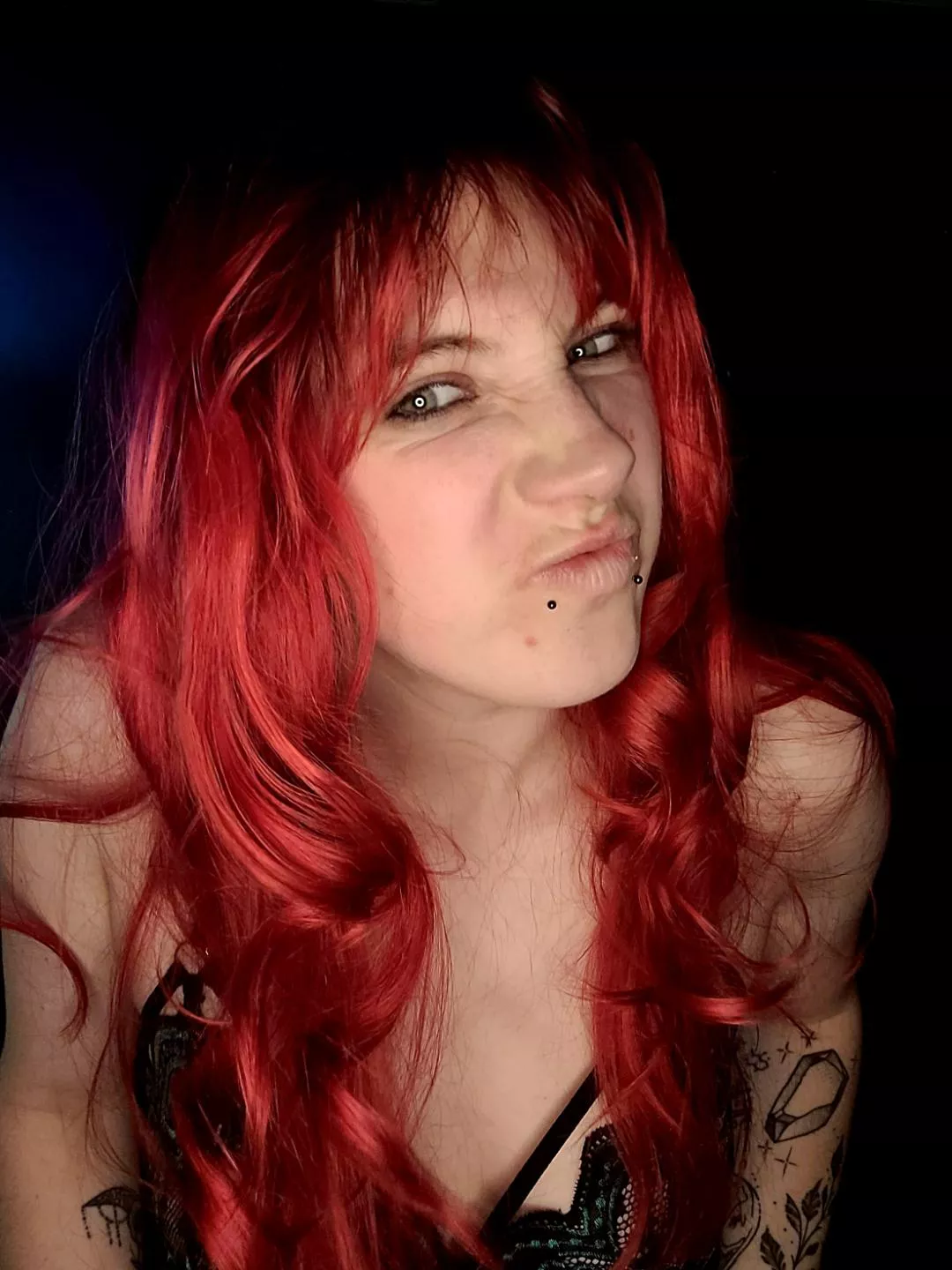 Not every selfie needs to be cute right? 😈 posted by Metal-Boss