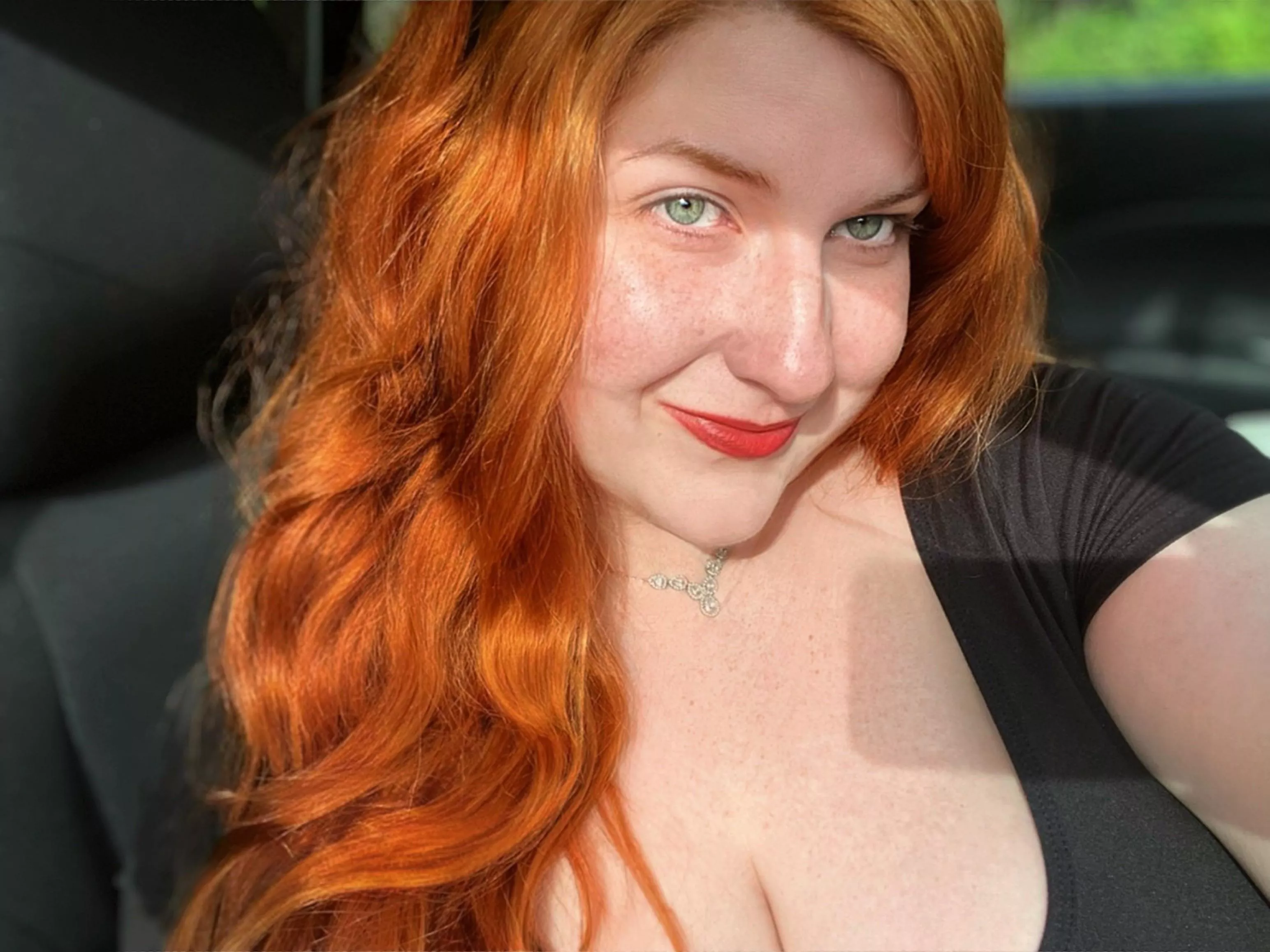 Not often I get a good picture of my face freckles posted by buxomblossom