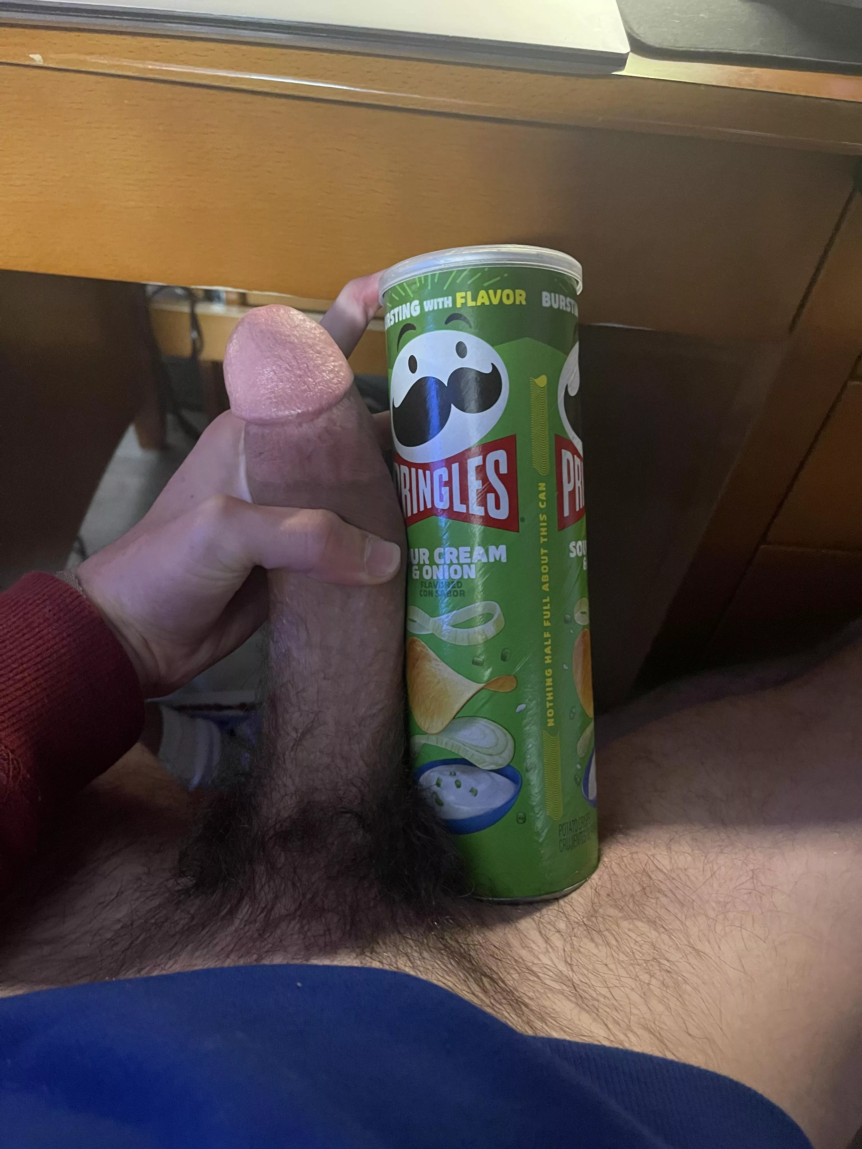 Not quite as thick as the can, but something tells me it’s still plenty thick posted by Horsedickteen