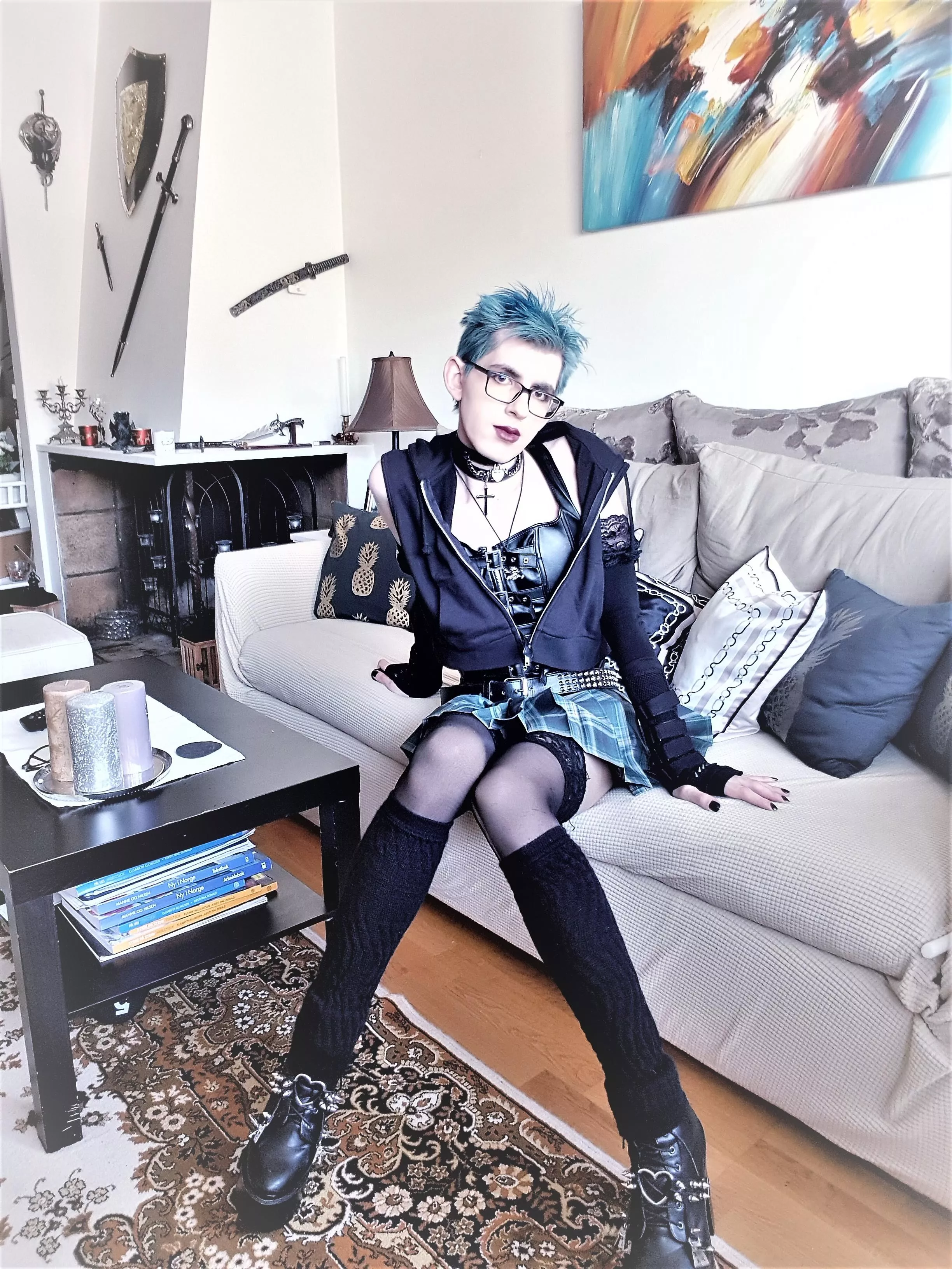 Not sure about my hair but I love this outfit! posted by ShadowPrincessN7