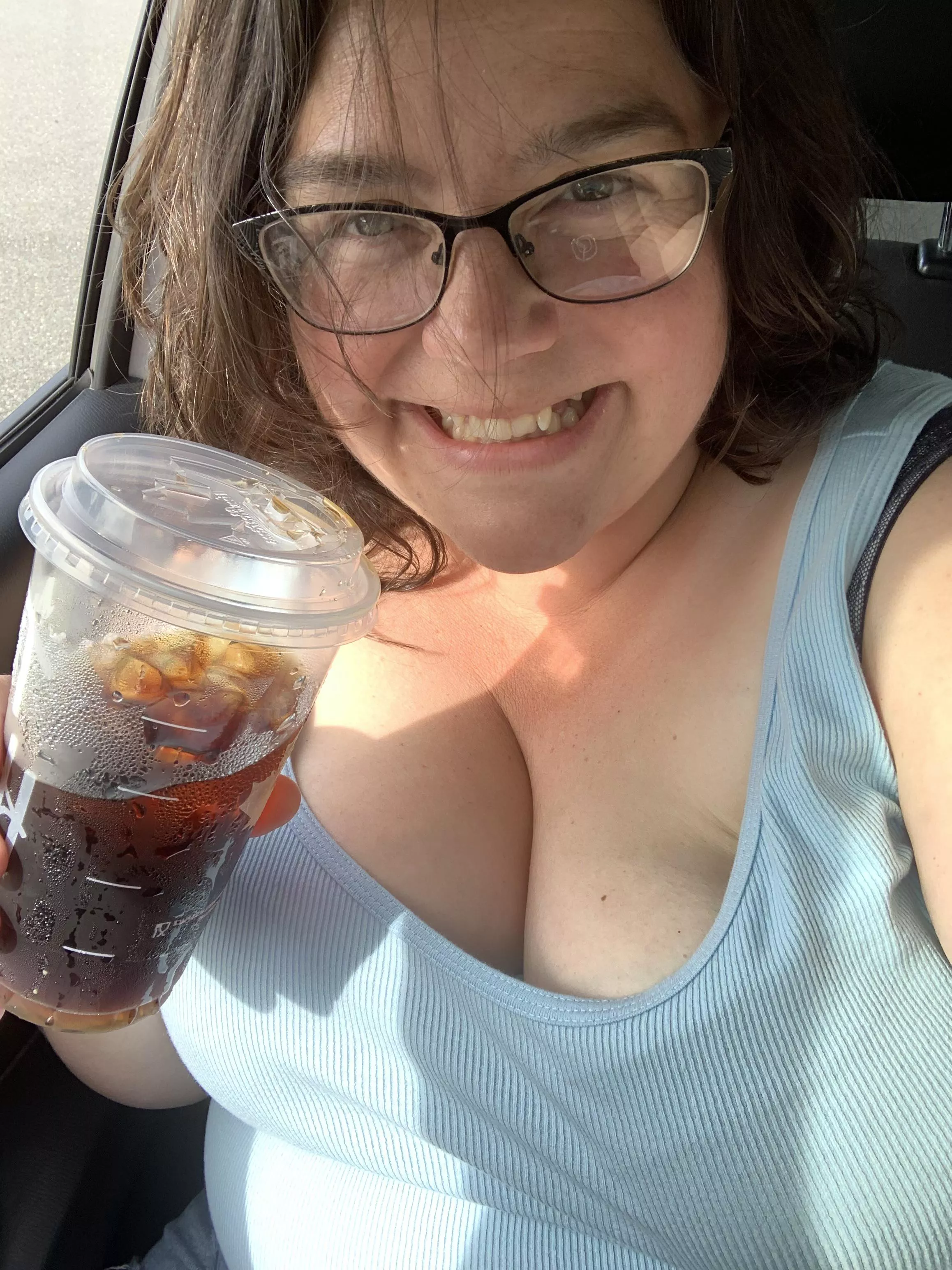 Not that wild, but this is a smile of a girl who got let out of work early before a 4-day weekend! posted by Affectionate-Note636