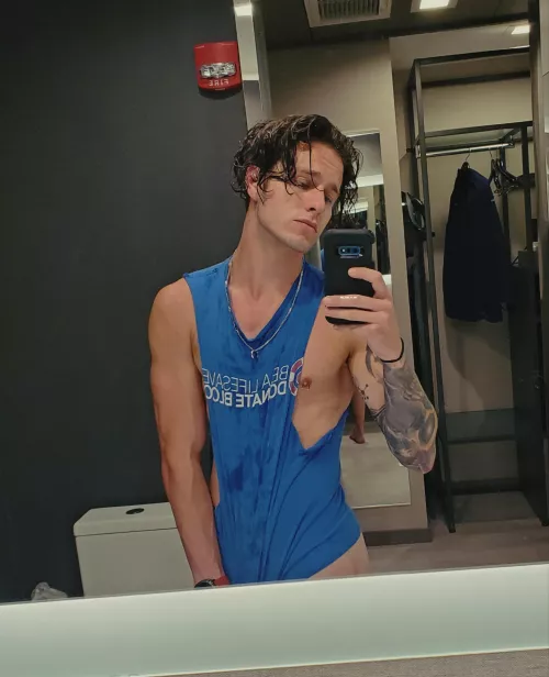 Not the focus of the picture, but how do you like my veins? by AB_the_Flirt