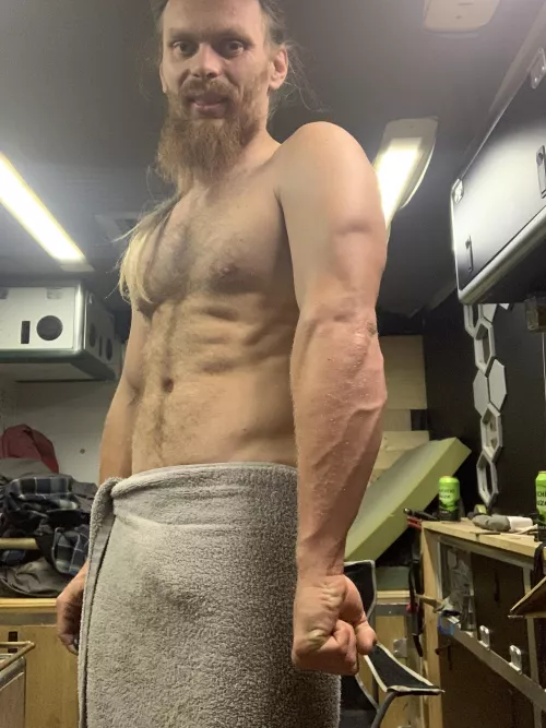 Not the only thing with veins down it 😜 by Bruce494