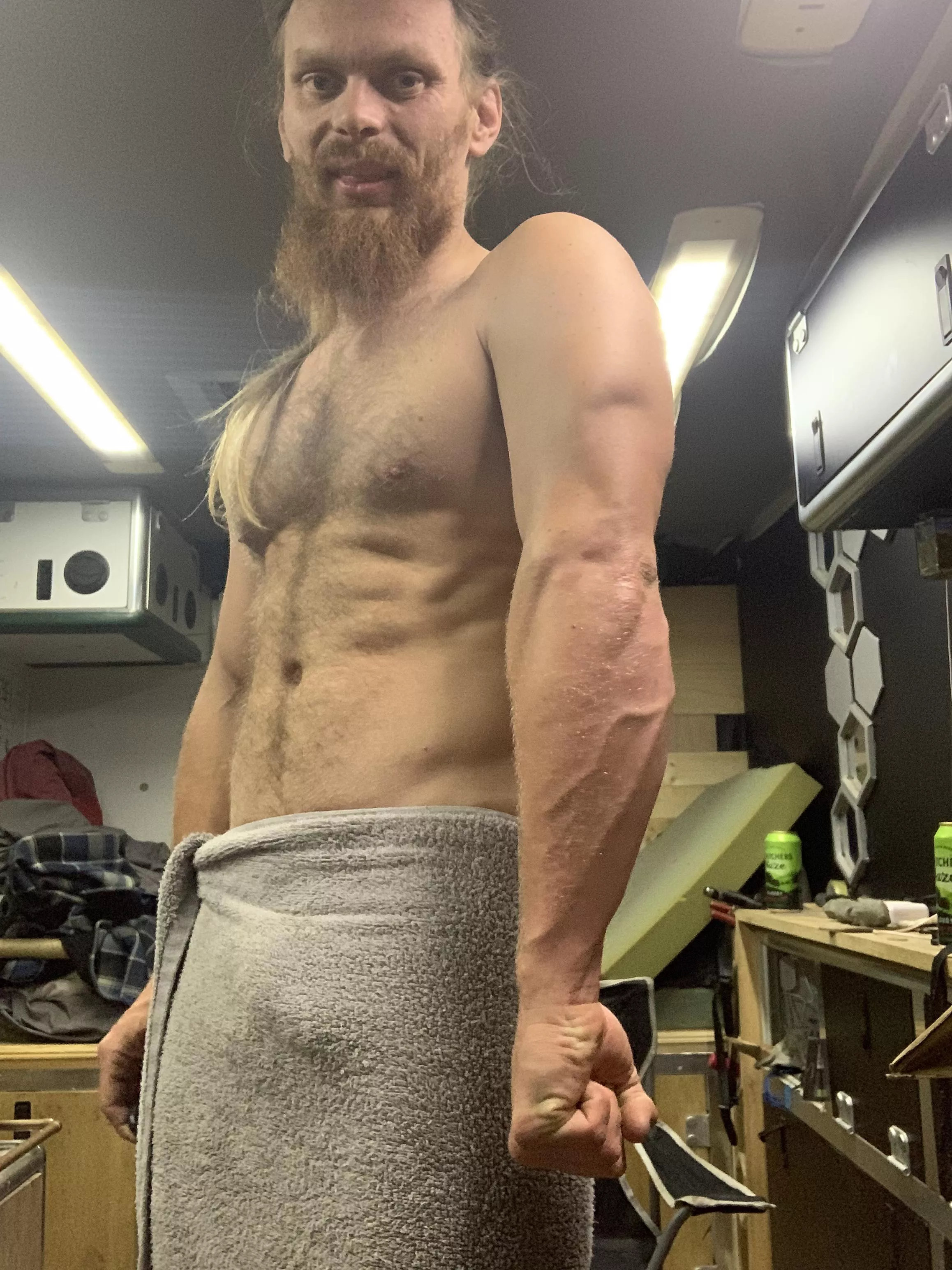 Not the only thing with veins down it 😜 posted by Bruce494