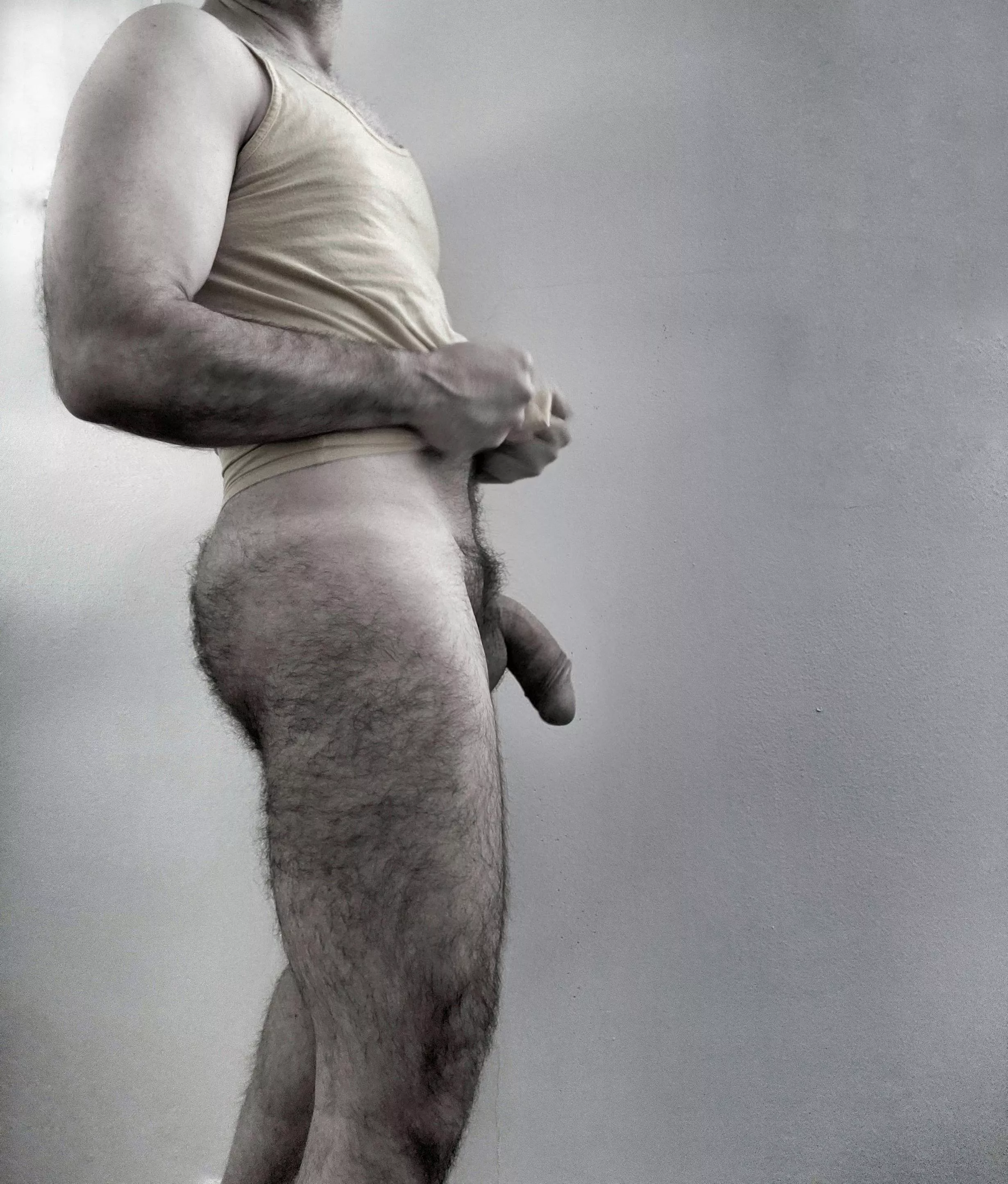 Not wild. Just an almost nude body. posted by laurear