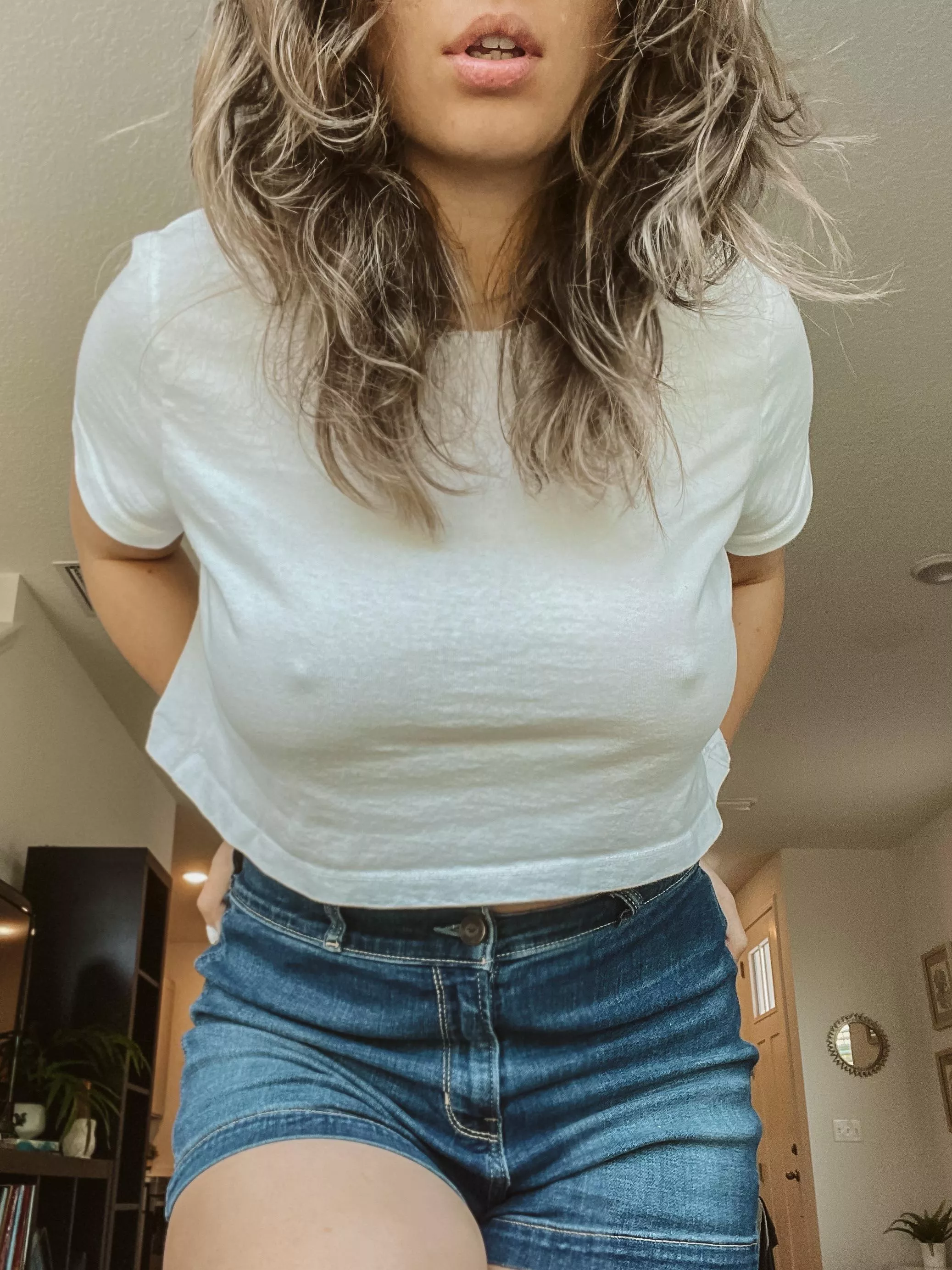 Nothing better than a simple white tee ☺️ posted by breerosette