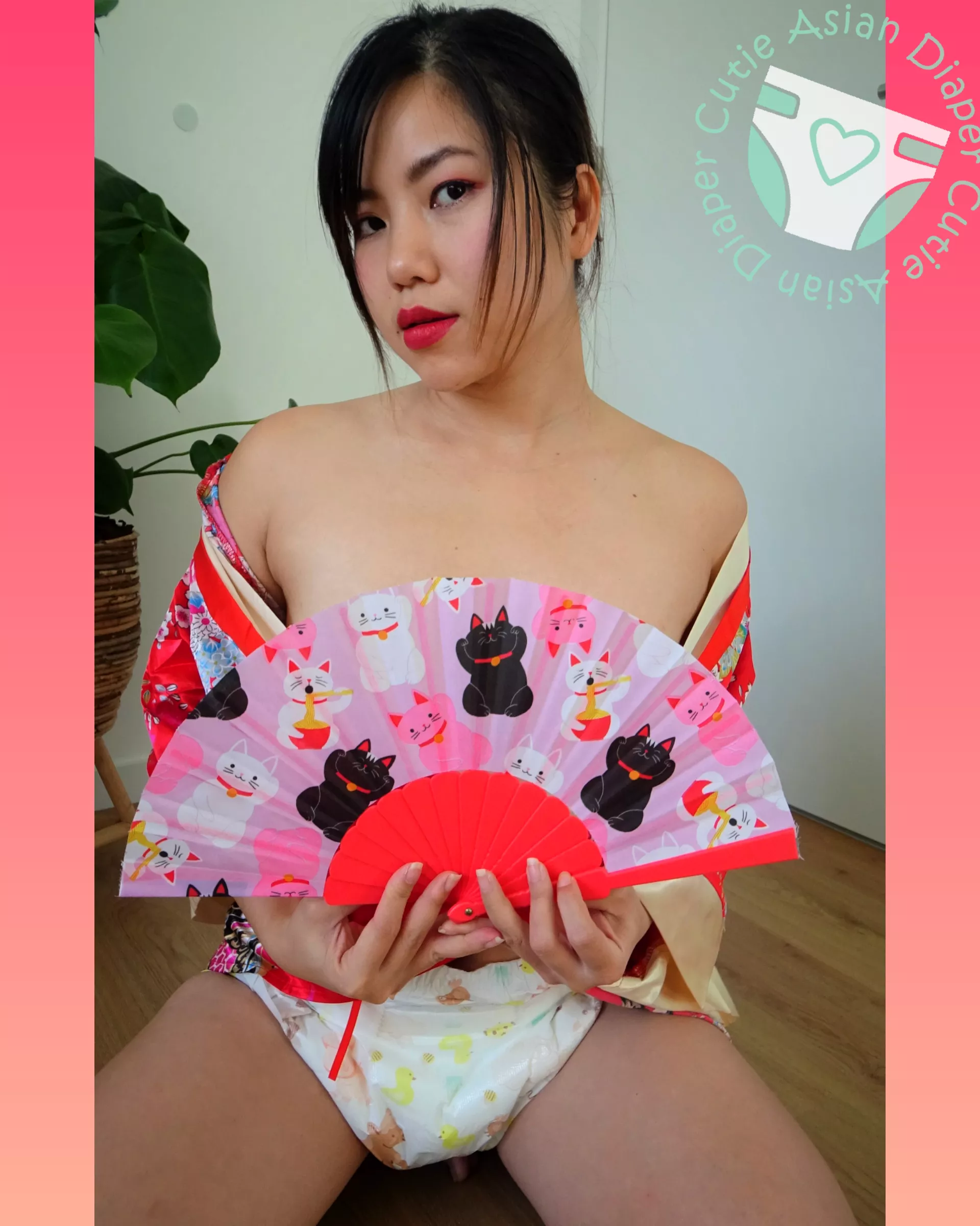 Nothing feels better than making a messy diaper 😉 posted by AsianDiaperCutie