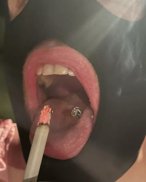 nothing like a tasty dessert after of ash after swallowing my butts for dinner! by servemickey