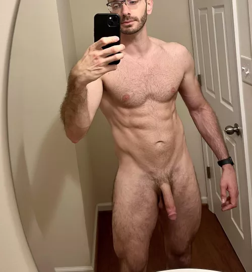 Nothing witty today, just abs and dick by throwthisaway8900