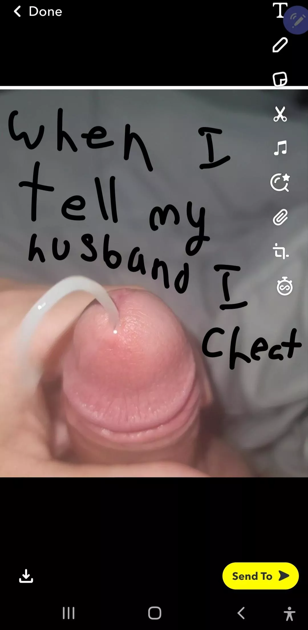 now he knows posted by wifeandme_thecuck