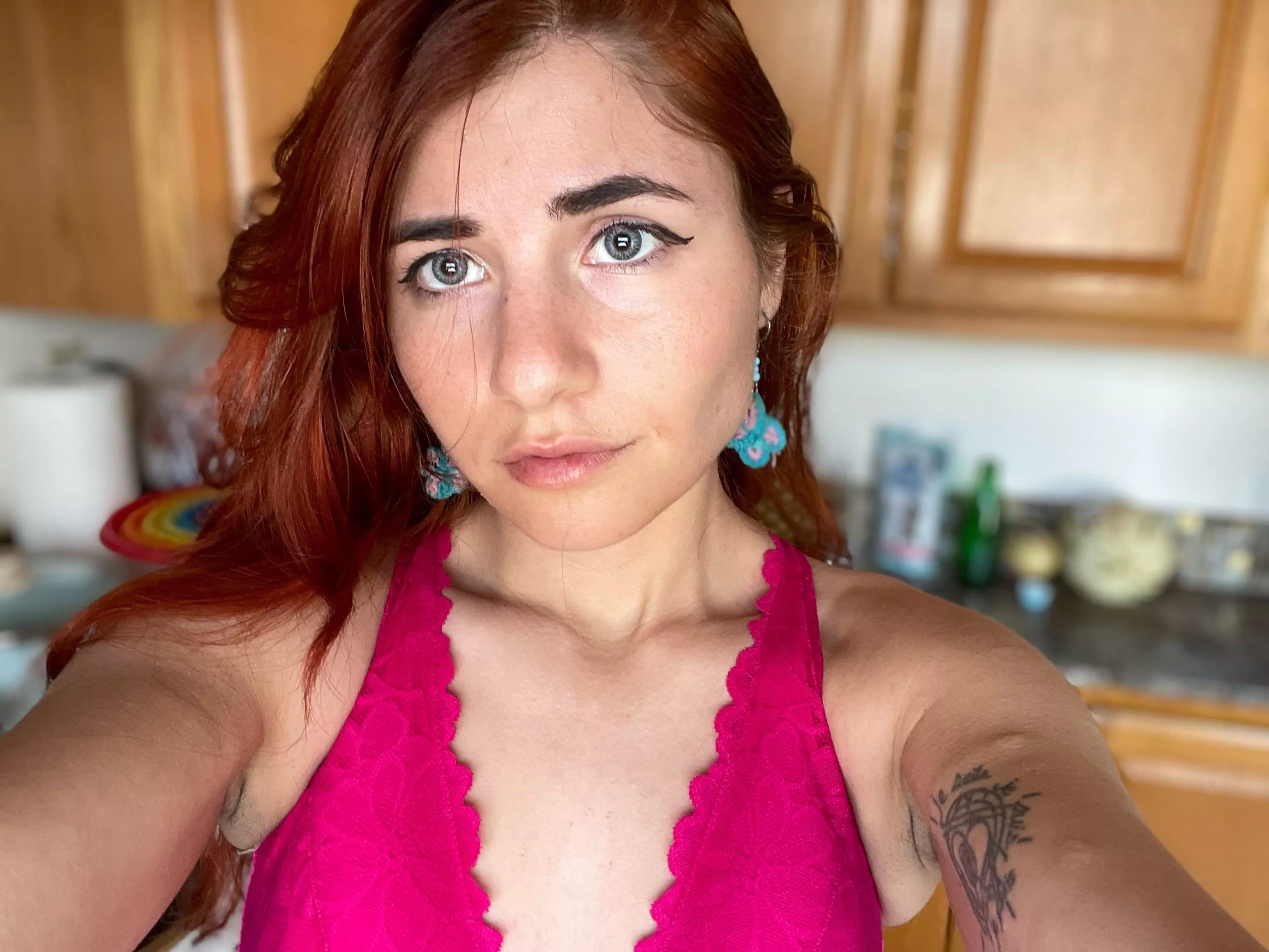 Now sure how I feel about this pic…what do you think? 🥺 posted by lil-athena