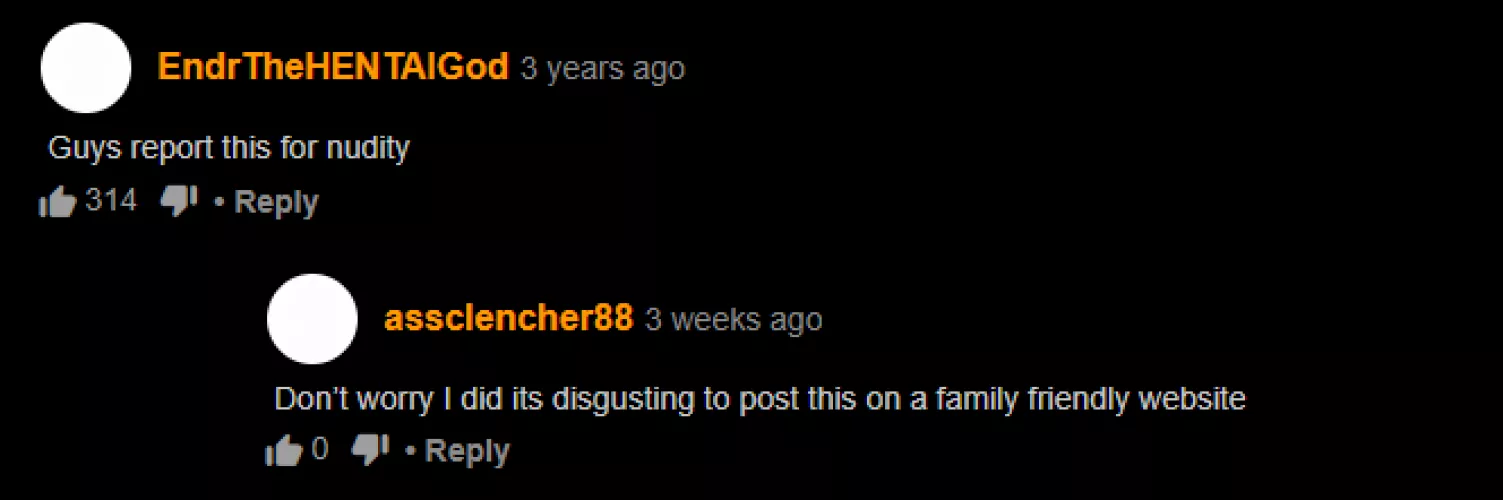 Nudity is not ok 😡 by Kurimer